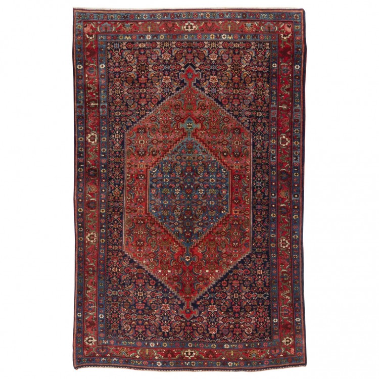 イランの手作りカーペット ビジャール 番号 184003 - 140 × 218