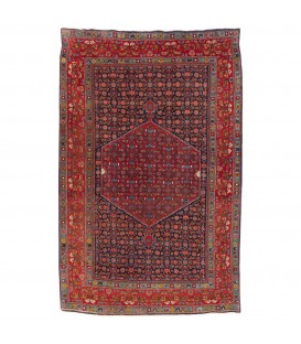 Tappeto persiano Bijar annodato a mano codice 184005 - 132 × 203