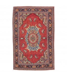 イランの手作りカーペット サロウアク 番号 184015 - 130 × 200
