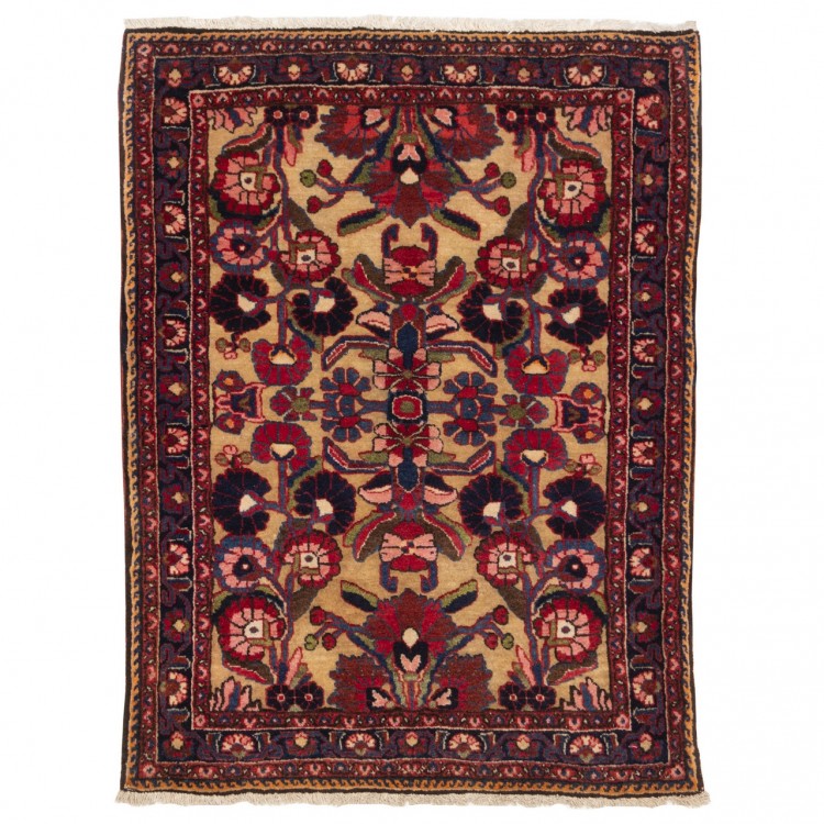イランの手作りカーペット ジョザン 番号 184026 - 74 × 97