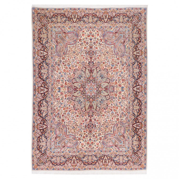 イランの手作りカーペット ケルマン 番号 183001 - 218 × 291