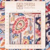 Tappeto persiano Kerman annodato a mano codice 183001 - 218 × 291