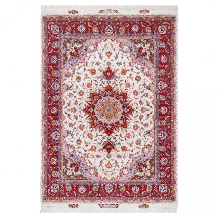 イランの手作りカーペット タブリーズ 番号 183023 - 151 × 208