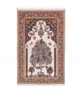 Персидский ковер ручной работы Кома Код 183030 - 135 × 200