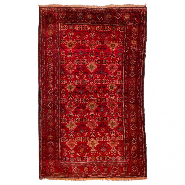 イランの手作りカーペット ザブル 番号 183049 - 124 × 200