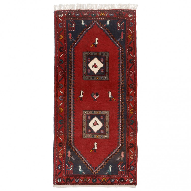 Персидский ковер ручной работы Clardasht Код 183067 - 67 × 143