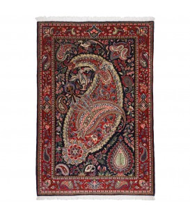 Tappeto persiano Sarouak annodato a mano codice 183070 - 105 × 158