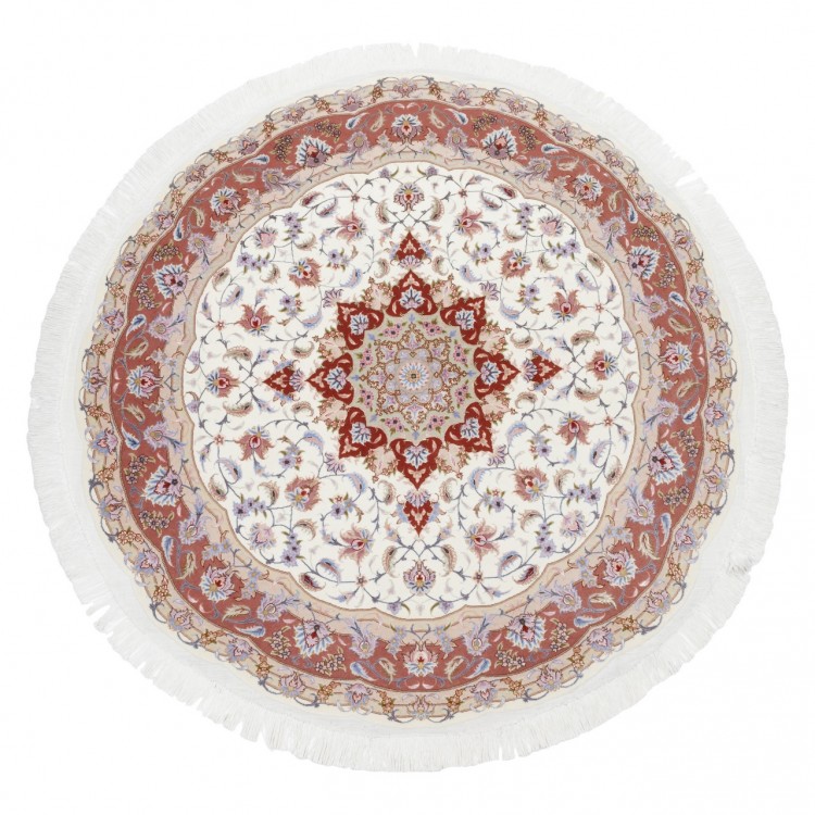 Tappeto persiano Tabriz annodato a mano codice 183097 - 150 × 150