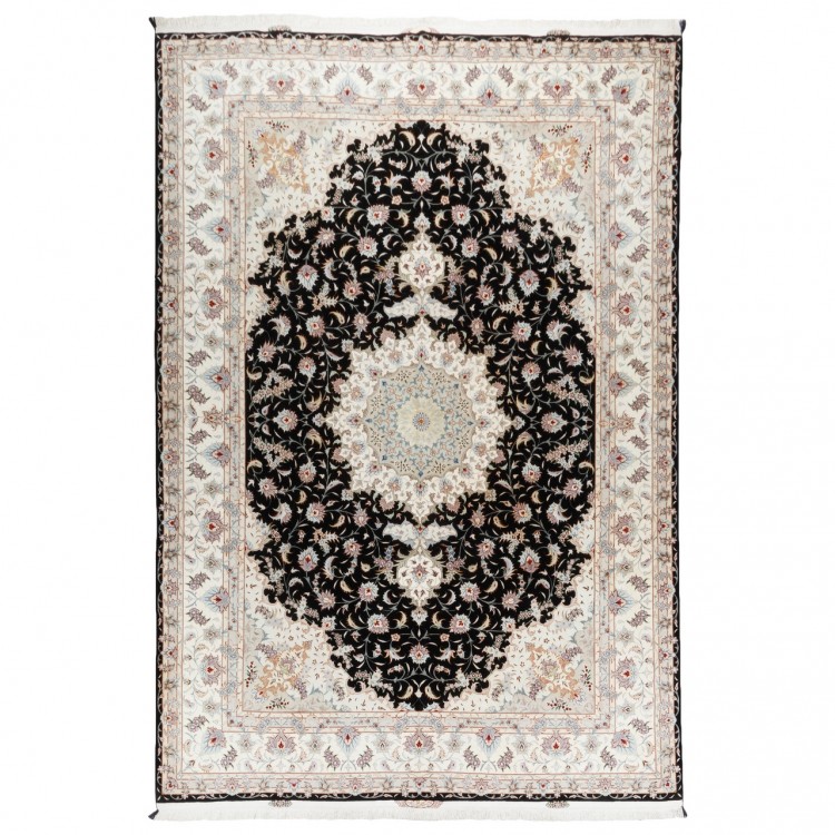 イランの手作りカーペット タブリーズ 番号 183098 - 248 × 358