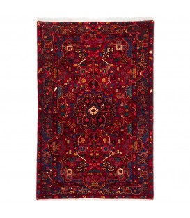 イランの手作りカーペット ナハヴァンド 番号 185002 - 155 × 235