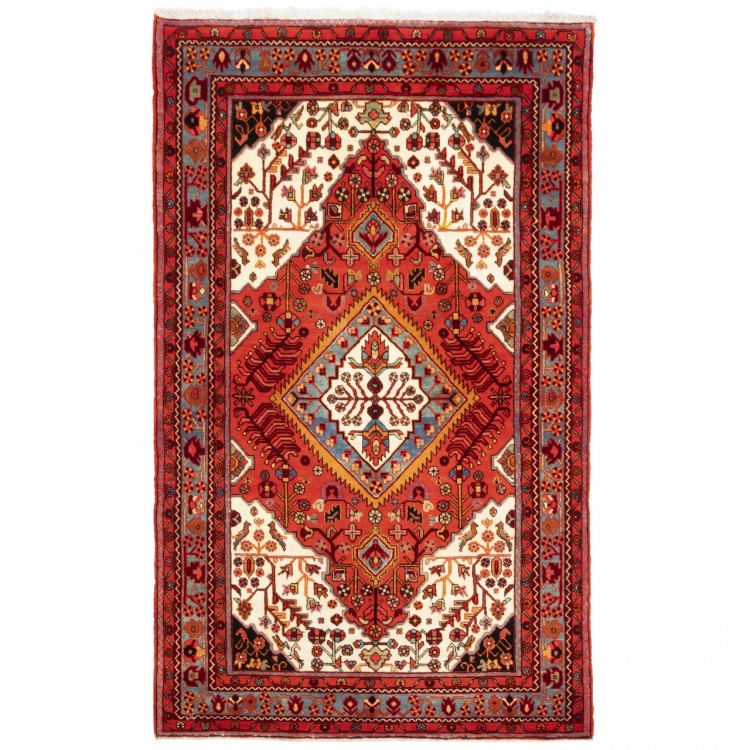 イランの手作りカーペット ナハヴァンド 番号 185011 - 140 × 230