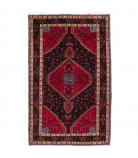 イランの手作りカーペット トゥイゼルカン 番号 185016 - 145 × 230