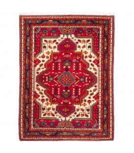イランの手作りカーペット トゥイゼルカン 番号 185018 - 166 × 220