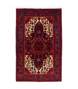 イランの手作りカーペット ナハヴァンド 番号 185030 - 148 × 236