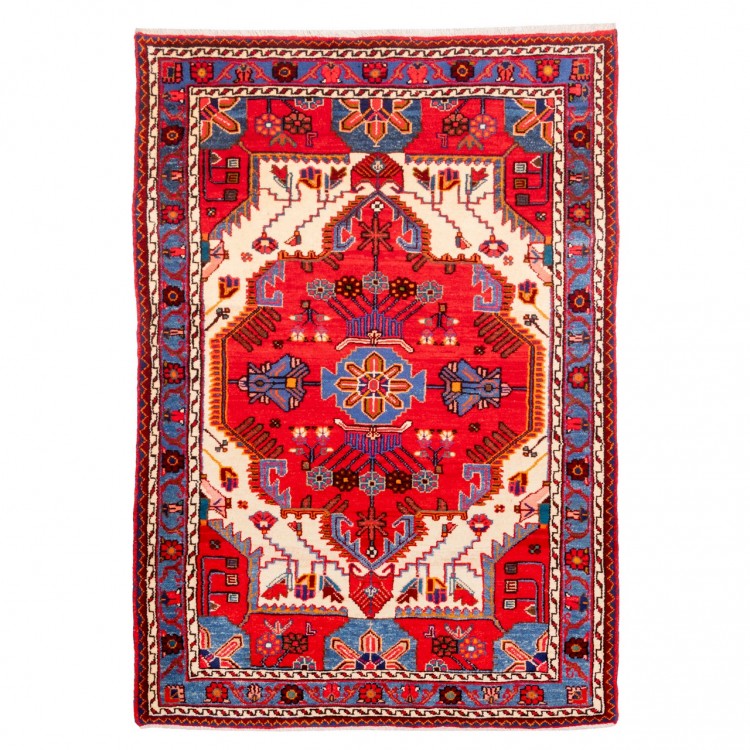 イランの手作りカーペット トゥイゼルカン 番号 185110 - 116 × 166