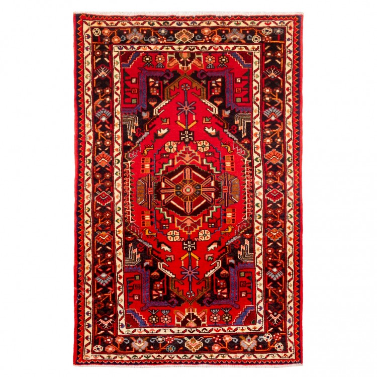 イランの手作りカーペット トゥイゼルカン 番号 185109 - 109 × 167
