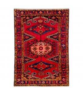 イランの手作りカーペット ヴィスト 番号 185123 - 113 × 158