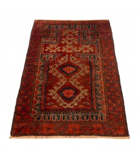 イランの手作りカーペット バルーチ 番号 185153 - 82 × 130