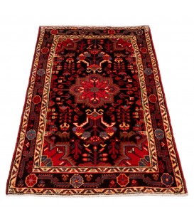イランの手作りカーペット トゥイゼルカン 番号 185154 - 86 × 150
