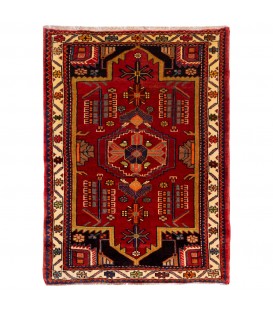 イランの手作りカーペット トゥイゼルカン 番号 185159 - 92 × 124