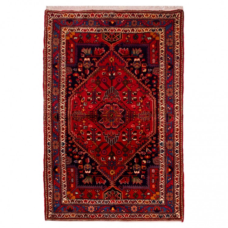 イランの手作りカーペット トゥイゼルカン 番号 185170 - 132 × 198