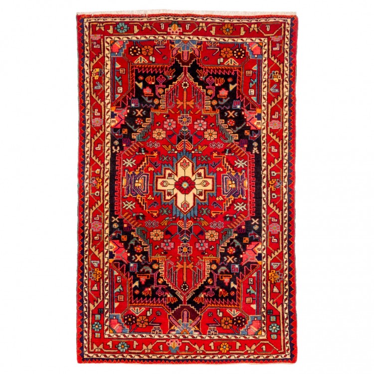 イランの手作りカーペット トゥイゼルカン 番号 185113 - 106 × 169