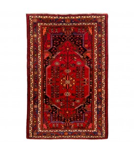 イランの手作りカーペット トゥイゼルカン 番号 185141 - 117 × 178