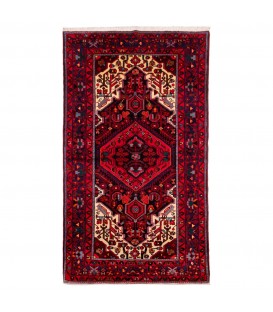 イランの手作りカーペット ナハヴァンド 番号 185166 - 115 × 199