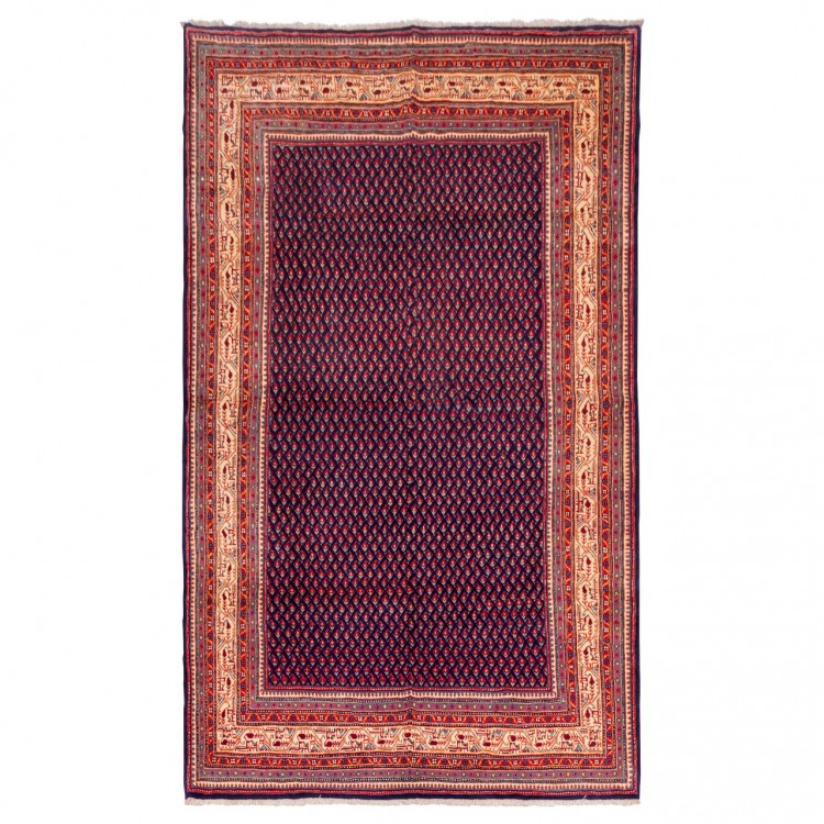 Tappeto persiano Sarouak annodato a mano codice 185184 - 215 × 307