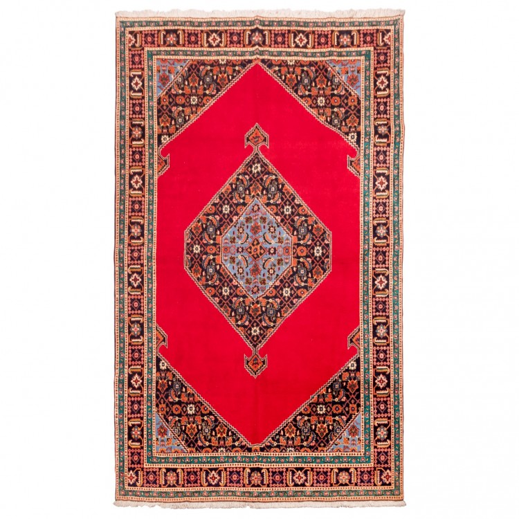 فرش دستباف قدیمی هفت و نیم متری آذربایجان کد 185186