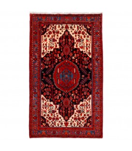 イランの手作りカーペット ナハヴァンド 番号 185042 - 155 × 160