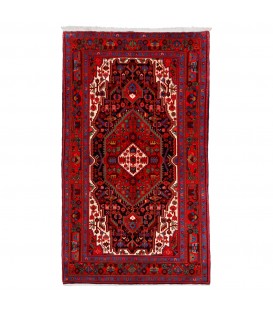 イランの手作りカーペット ナハヴァンド 番号 185043 - 150 × 250