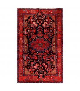 イランの手作りカーペット ナハヴァンド 番号 185052 - 154 × 256