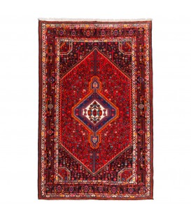 イランの手作りカーペット トゥイゼルカン 番号 185054 - 145 × 225