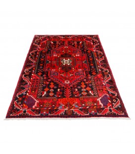 イランの手作りカーペット ナハヴァンド 番号 185063 - 134 × 197