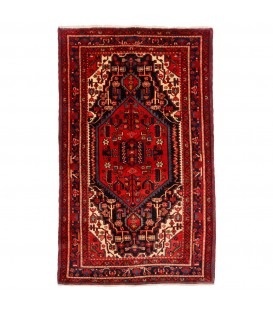 イランの手作りカーペット ナハヴァンド 番号 185066 - 128 × 210