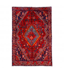 イランの手作りカーペット ナハヴァンド 番号 185069 - 130 × 191