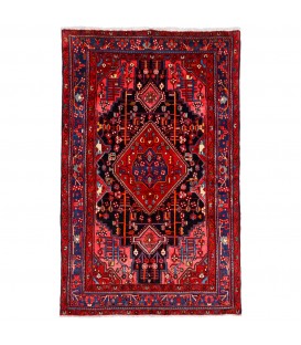 イランの手作りカーペット ナハヴァンド 番号 185070 - 134 × 210