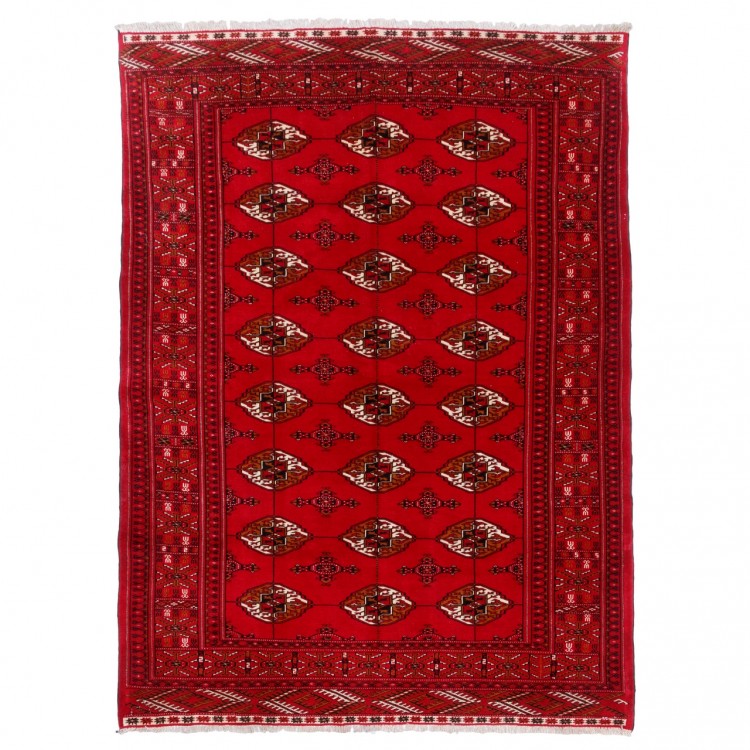 イランの手作りカーペット トルクメン 番号 185073 - 139 × 190