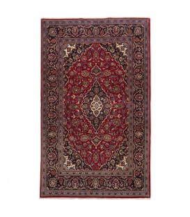 イランの手作りカーペット カシャン 番号 185098 - 112 × 182