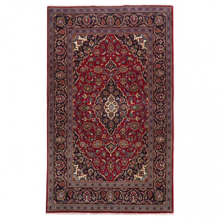 Персидский ковер ручной работы Кашан Код 185098 - 112 × 182
