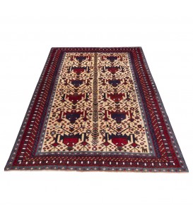 イランの手作りカーペット シルジャン 番号 185087 - 142 × 211