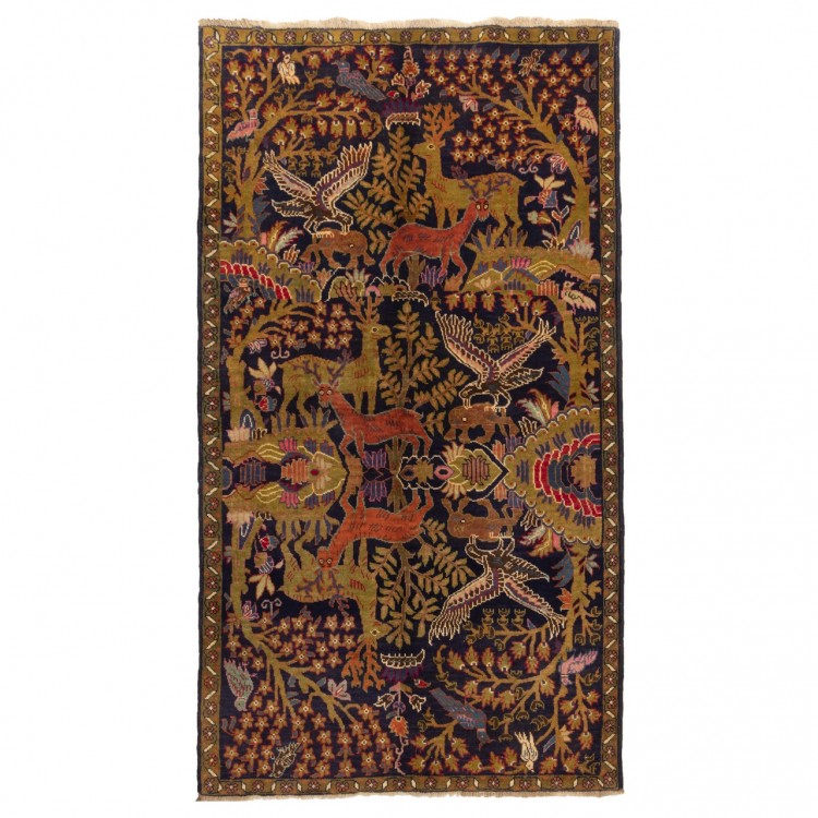 Персидский ковер ручной работы Забул Код 185092 - 110 × 200