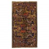 イランの手作りカーペット ザブル 番号 185092 - 110 × 200