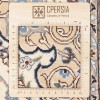 Tappeto persiano Nain annodato a mano codice 163202 - 90 × 130