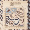Tappeto persiano Nain annodato a mano codice 163221 - 90 × 131
