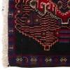 Tappeto persiano Sanandaj annodato a mano codice 102394 - 81 × 48