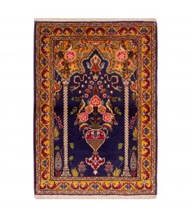 イランの手作りカーペット タブリーズ 番号 102397 - 58 × 87