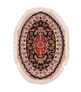 Tappeto persiano Tabriz annodato a mano codice 102398 - 48 × 73