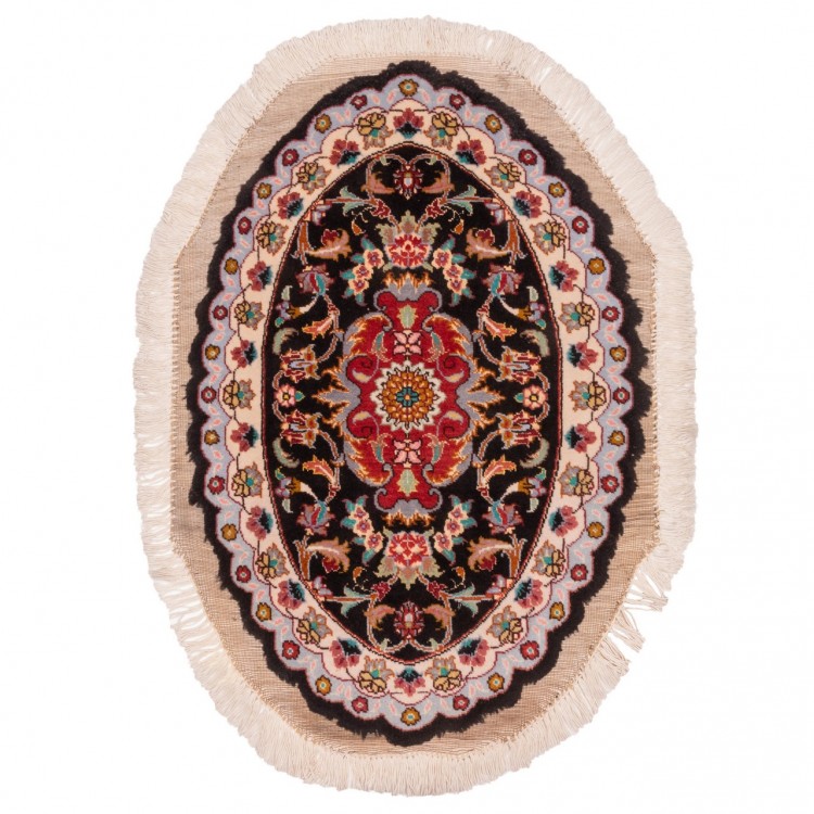 イランの手作りカーペット タブリーズ 番号 102398 - 48 × 73